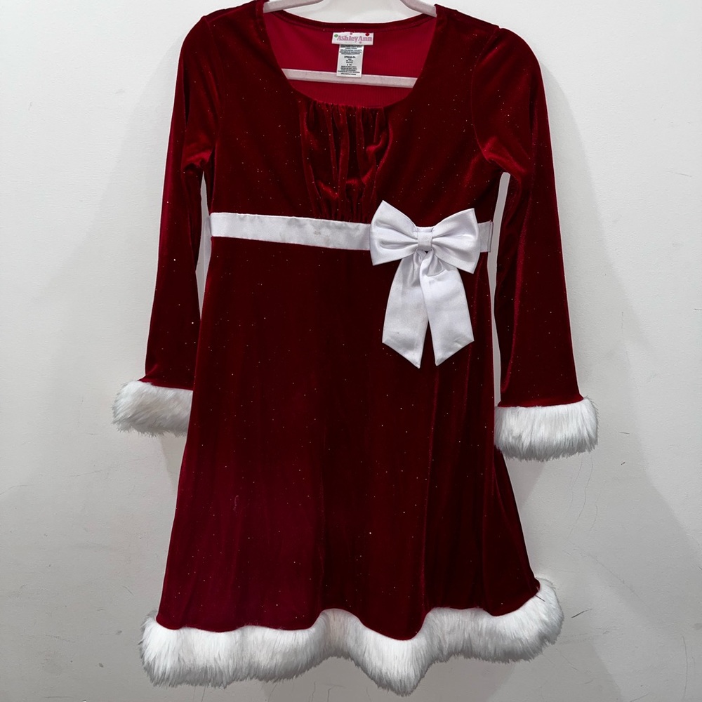 Glittery Red Santa Dress